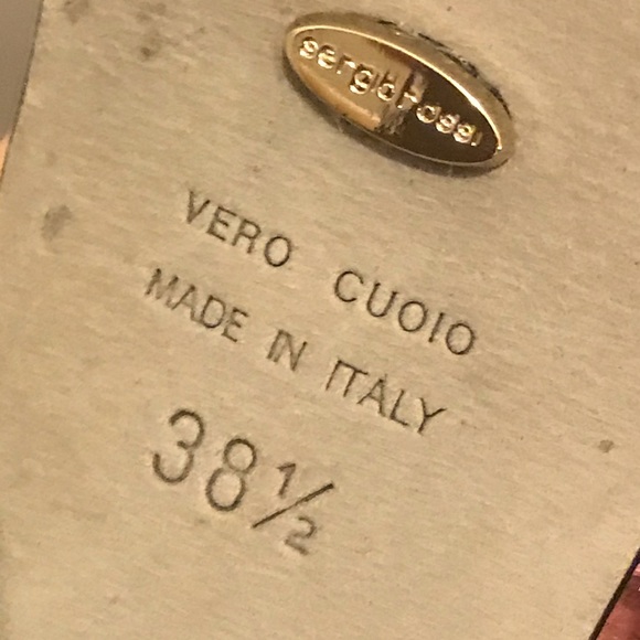 Sergio Rossi Snakeskin Platforms - Picture 6 of 6